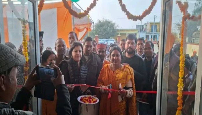 राजकीय होम्योपैथिक चिकित्सालय का भव्य उद्घाटन, विधायक ने काटा फीता