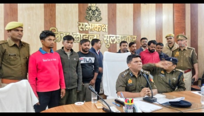 Sultanpur Cyber ​​Crime Action : 333 करोड़ की साइबर ठगी का भंडाफोड़, 7 अंतरराज्यीय साइबर अपराधी गिरफ्तार