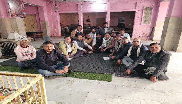 रूपवास-रूदावल पत्रकार संघ की बैठक: संगठन की मजबूती और नई कार्यकारिणी के गठन पर बना मास्टर प्लान