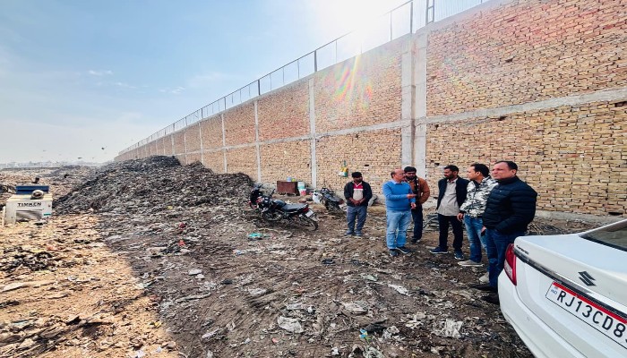 कचरा निस्तारण कार्य का आयुक्त रविन्द्र सिंह यादव ने किया निरीक्षण, दिए निर्देश