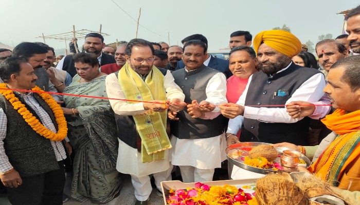 पूर्व केंद्रीय मंत्री ने रठौंडा मेले का किया उद्घाटन, जनसभा को किया संबोधित