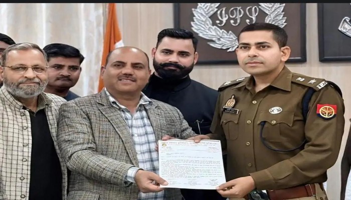 पीलीभीत में व्यापारियों की नवागत पुलिस अधीक्षक से मुलाकात, सुरक्षा और ट्रैफिक सुधार पर बनी सहमति