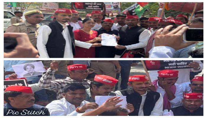 रसोई गैस के बढ़ते दाम व कालाबाजारी के विरोध में यूथ ब्रिगेड का प्रदर्शन, सौंपा राष्ट्रपति को संबोधित ज्ञापन