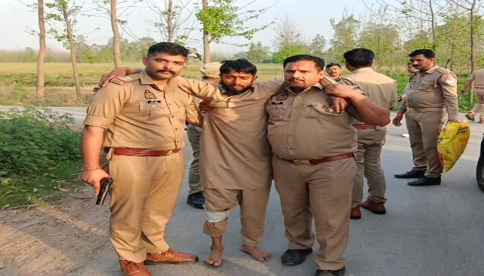 Rampur Police Encounter: केमरी में पुलिस और गोकशों के बीच मुठभेड़, फायरिंग के बाद तीन बदमाश दबोचे