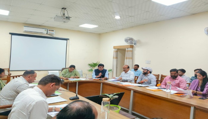 जिला परियोजना समन्वयक समिति की बैठक आयोजित, कई बिंदुओं पर हुई चर्चा
