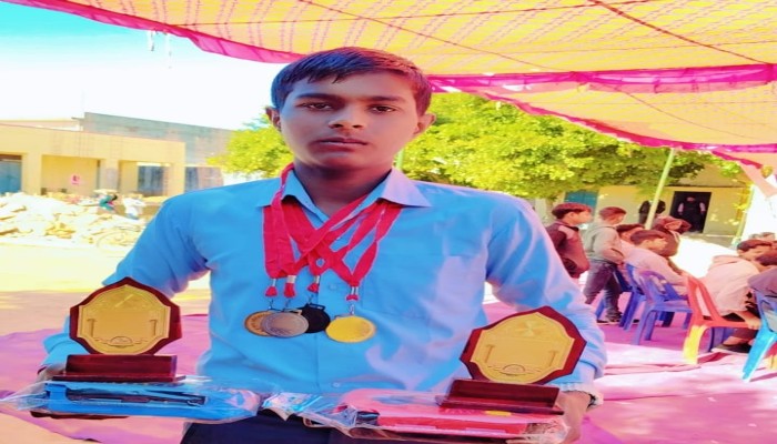 रुदावल के छात्र रूपराम कुशवाहा ने 10वीं बोर्ड में 95.83% अंक हासिल कर बढ़ाया मान