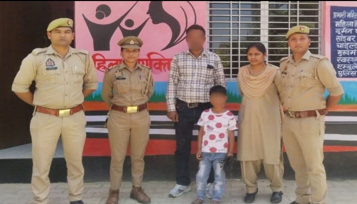 शाहजहाँपुर: मिशन शक्ति के तहत पुलिस का मानवीय चेहरा, राह भटकी 4 वर्षीय मासूम को सुरक्षित परिजनों से मिलाया