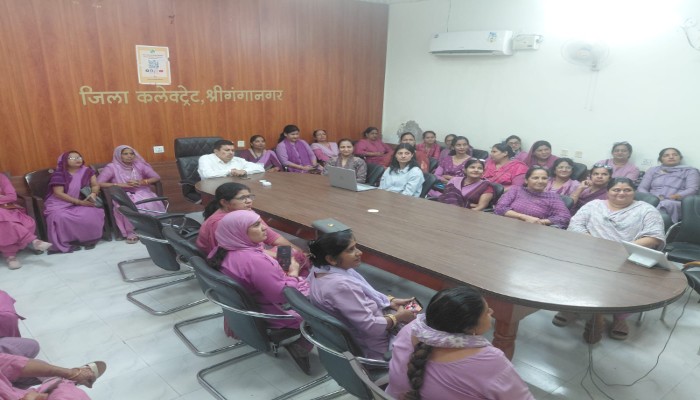 यूनिफॉर्म राशि डीबीटी कार्यक्रम का लाइव प्रसारण आयोजित, योजानाओं की दी जानकारी