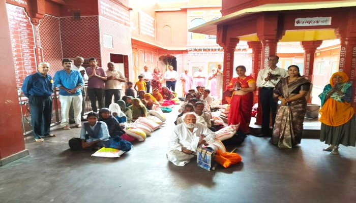 संत नवनिधराम की प्रेरणा से सेवा कार्यों की अनूठी पहल, दिखी मानवता की मिसाल