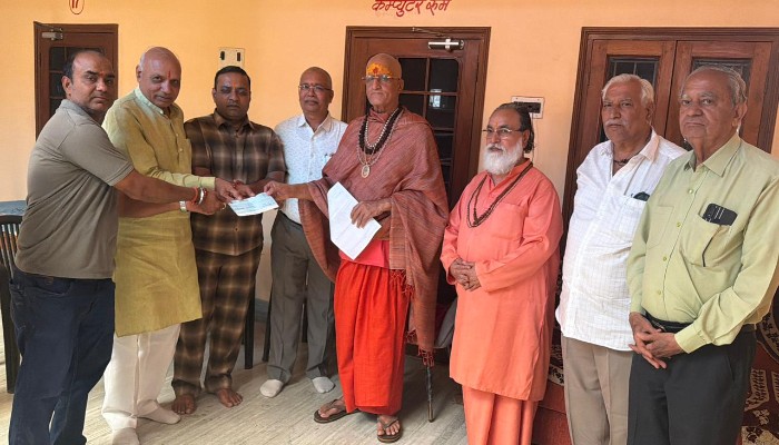 सनातन जागृति के लिए बढ़ा सहयोग का हाथ: हरि शेवा चैरिटेबल ट्रस्ट ने दिया दान