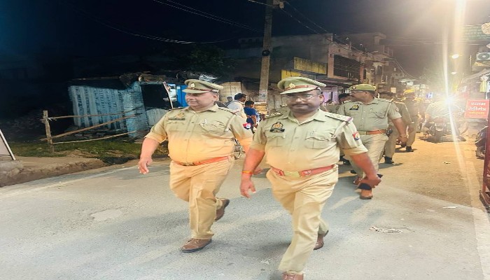 बीसलपुर में सघन फुट पेट्रोलिंग: पुलिस की सक्रियता से अपराध पर नियंत्रण