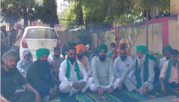 पूरनपुर में संयुक्त किसान संगठनों का बड़ा आंदोलन, सीओ कार्यालय का घेराव