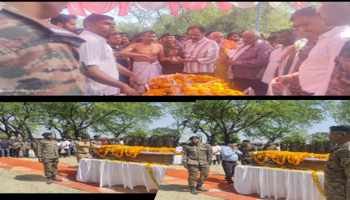 शहादत को सलाम: सुल्तानपुर के वीर सपूत अखिलेश शुक्ला पंचतत्व में विलीन, अंतिम विदाई में उमड़ा जनसैलाब