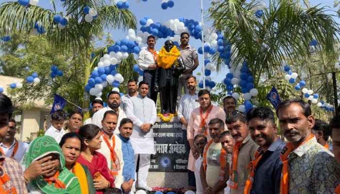 डॉ. भीमराव अंबेडकर जयंती: शाहपुरा विधायक डॉ. लालाराम बैरवा ने दी बाबा साहेब को भावभीनी श्रद्धांजलि, युवाओं को दिया खास संदेश