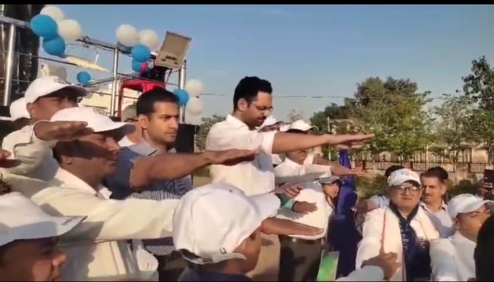 भरतपुर में मनाई गई भारत रत्न बाबा भीमराव अम्बेडकर की जयंती, जिला कलेक्टर ने दिलाई शपथ