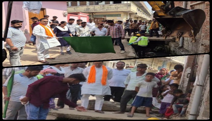 स्वच्छता और विकास की दिशा में बड़ा कदम, नाला सफाई अभियान शुरू