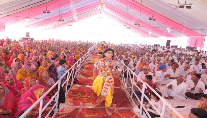 विजयपुर में संत दिग्विजय राम का संदेश—“संपत्ति नहीं, संस्कार ही बनाते हैं असली पहचान”