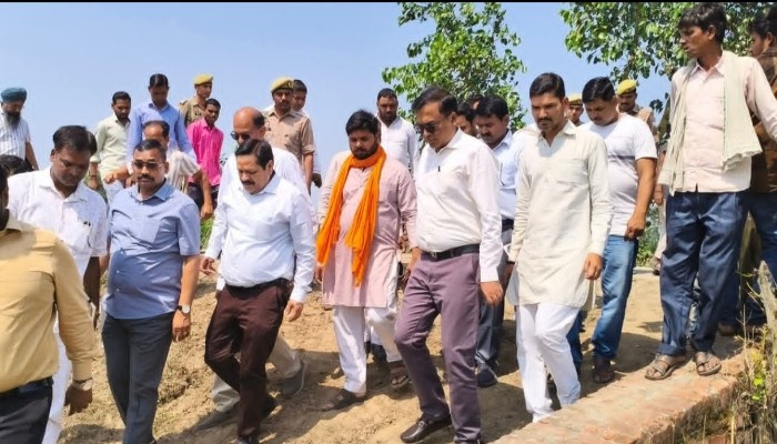 भैंसी नदी पुनर्जीवन अभियान का जिलाधिकारी ने किया शुभारंभ