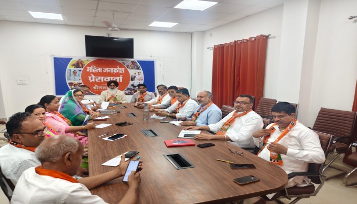 श्रीगंगानगर में आयोजित होगी प्रशिक्षण कार्यशाला, बीजेपी के प्रदेश स्तर के नेता होंगे शामिल