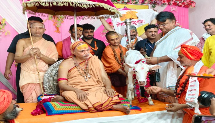 गौ-संरक्षण एवं सनातन जागृति यात्रा सोनभद्र पहुंची, ओबरा में हुआ भव्य स्वागत