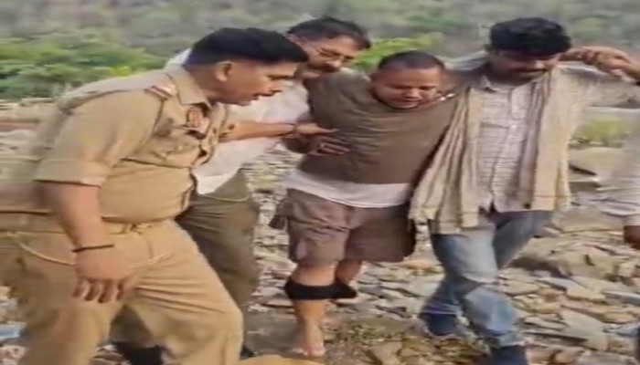 गांजा तस्कर से मुठभेड़, आरोपी घायल, 50 लाख का गांजा बरामद