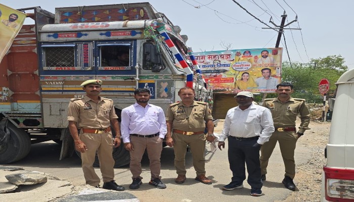 झांसी में अवैध खनन और ओवरलोडिंग पर सख्त कार्रवाई, 33 वाहनों पर कार्रवाई, दो खदान संचालकों को नोटिस