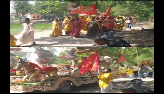 बबुरी गांव में फूलमती माता मंदिर की प्राण प्रतिष्ठा, भव्य कलश यात्रा के साथ होगा शुभारंभ