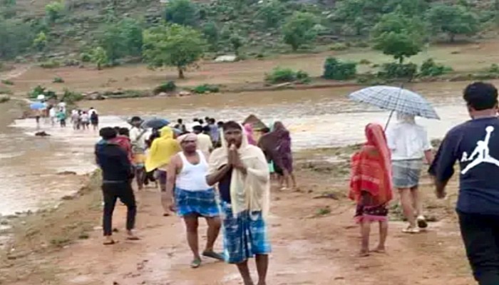 सोनभद्र में बरसाती नाला हादसा: पिकनिक मनाने गए तीन लोग बहे, एक युवक की मौत, छह साल का मासूम लापता