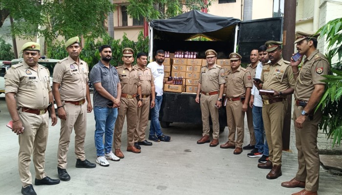 अवैध शराब के साथ तस्कर गिरफ्तार, 7.5 लाख की खेप और ट्रक बरामद