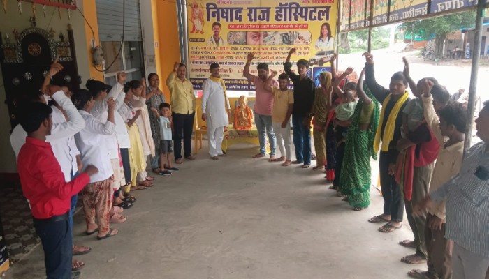सोनभद्र में जितेंद्र निषाद के नेतृत्व में मनाई गई फूलन देवी की शहादत