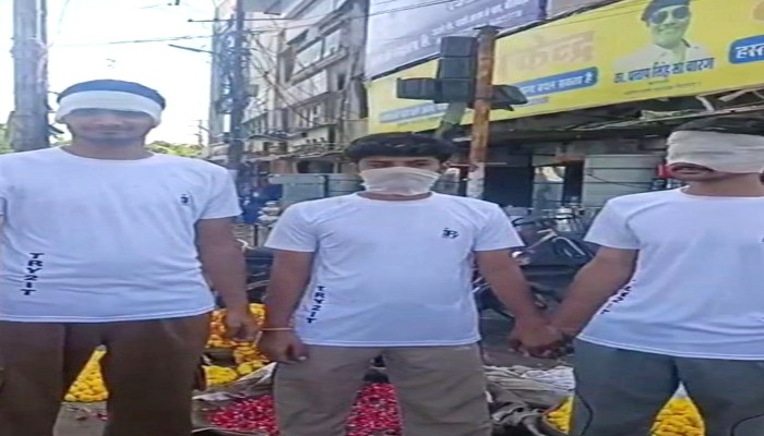 सिंबल विवाद फिर गरमाया, मनोज पालीवाल का पैदल मार्च