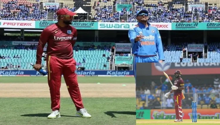 IND vs WI 2nd ODI: भारत बनाम वेस्टइंडीज, जॉन कैंपबेल ने जड़ा तूफानी शतक