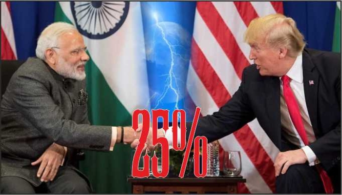 Trump Tariff: ट्रंप का ऐलान, भारत पर अगस्त से लगाएंगे 25 प्रतिशत टैरिफ