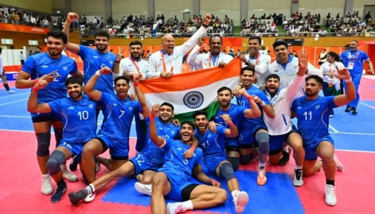 Asian Games 2026 में भारतीय पुरुष कबड्डी टीम ने जीता गोल्ड मेडल