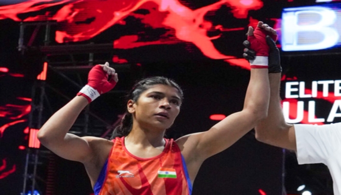 Asian Boxing Championships 2026 : निखत, प्रीति और प्रिया ने गाड़े जीत के झंडे, भारत के तीन पदक पक्के