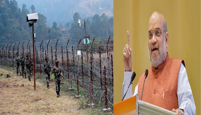 जम्मू-कश्मीर में अमित शाह के कदम रखते ही बिलबिला उठा पाकिस्तान, LOC पर बरसाई गोलियां...