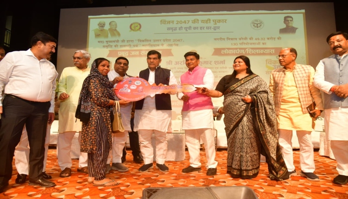 बरेली में मंत्री एके शर्मा ने किया 85 करोड़ की परियोजनाओं का लोकार्पण-शिलान्यास