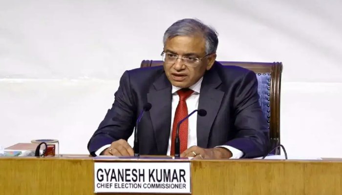 Gyanesh Kumar : 'वोट चोरी' के झूठे आरोपों से चुनाव आयोग डरता नहीं, CEC ने जमकर सुनाई खरी-खरी