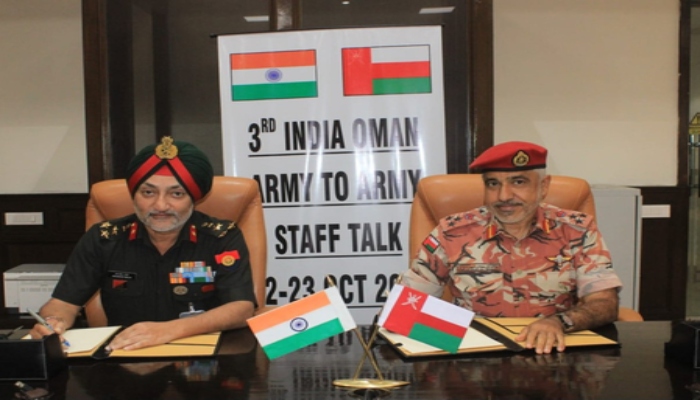 भारतीय सेना और रॉयल आर्मी ऑफ ओमान की रणनीतिक वार्ता से रक्षा सहयोग को मिली नई दिशा