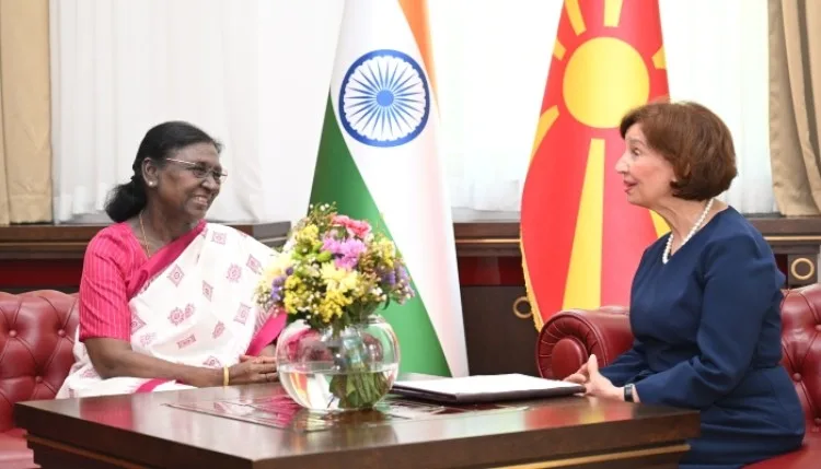 India-North Macedonia रिश्तों को मिली नई उड़ान, व्यापार दोगुना करने पर बनी सहमति