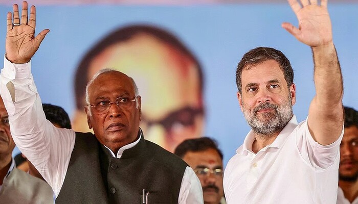 Congress Rally: राहुल गांधी ने कहा- भाजपा के लिए काम कर रहा EC, किसी भी सवाल का नहीं मिलता जवाब