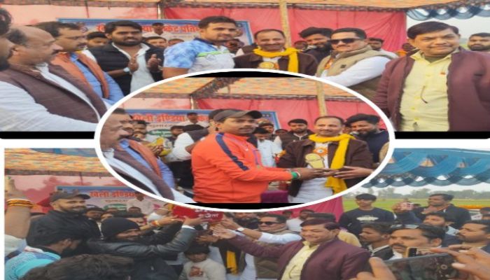 खेलो इंडिया क्रिकेट प्रतियोगिता: चंडेरिया ने जीता खिताब, एक लाख रुपये व ट्रॉफी पर किया कब्जा