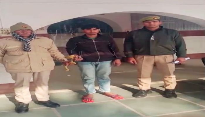 नाबालिग छात्रा को बहला-फुसलाकर ले जाने के मामले में वांछित अभियुक्त गिरफ्तार