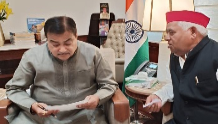 अयोध्या में बिछेगा सड़कों का जाल, सांसद अवधेश प्रसाद ने सड़क परिवहन राजमार्ग मंत्री से मिलकर सौंपा प्रस्ताव पत्र