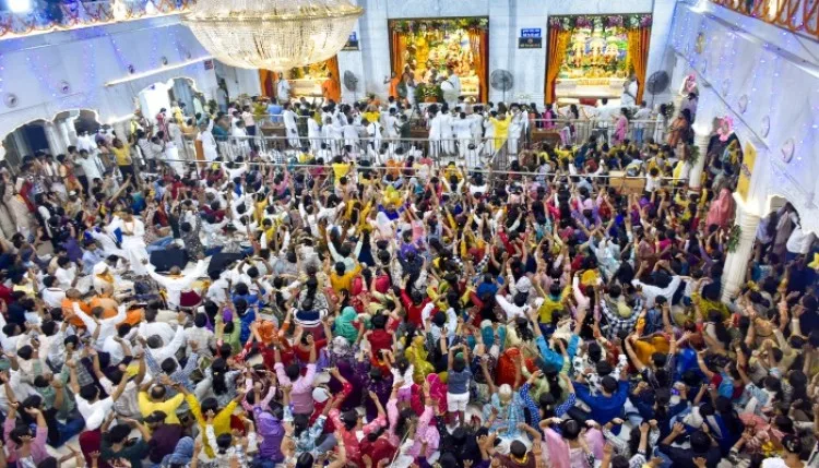 बरसाना में धूमधाम और उत्साह के साथ मनाया गया श्री राधा प्राकट्य उत्सव