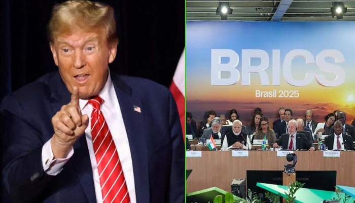 Trump threatens: ट्रंप की धमकी, ब्रिक्स देशों पर लगाएंगे 10 प्रतिशत अतिरिक्त टैरिफ