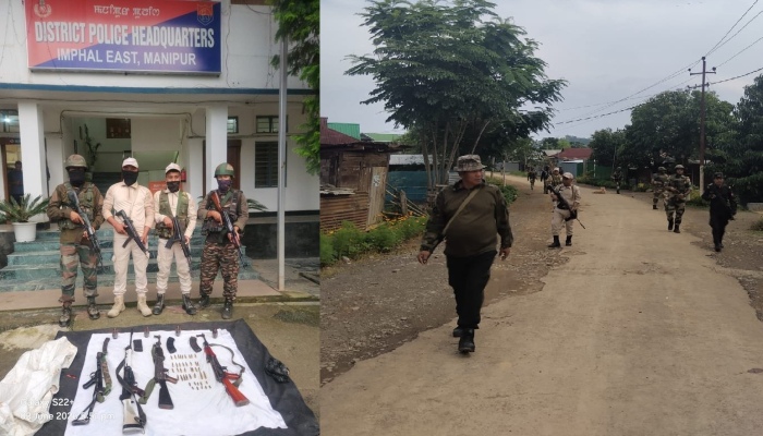 Manipur में Drug Traffickers पर शिकंजा: अभियान के दौरान हवलदार शहीद, 6 उग्रवादी गिरफ्तार; हथियारों का बड़ा जखीरा बरामद