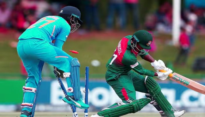 IND vs BAN U19 World Cup: विश्व कप में भारत की लगातार दूसरी जीत, बारिश से प्रभावित मुकाबले में बांग्लादेश को 18 रनों से रौंदा
