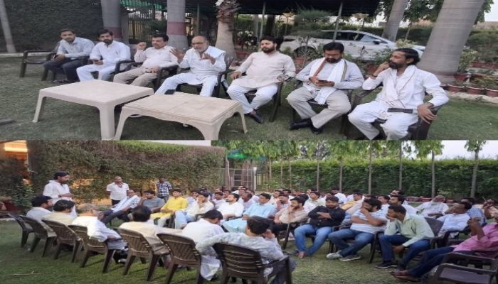 शाहजहांपुर में सपा सैनिक प्रकोष्ठ की बैठक, केंद्र सरकार पर साधा निशाना