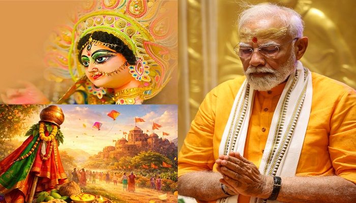 हिन्दू नववर्ष -चैत्र नवरात्रि और गुड़ी पड़वा पर PM Modi ने देशवासियों को दी बधाई, दिया खास संदेश